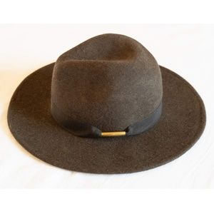 Dark Green Wool Rancher Hat
